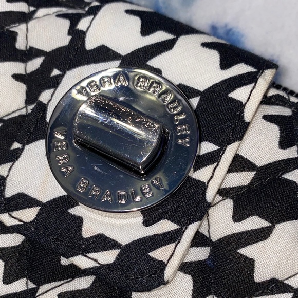 Vera Bradley Wallet Midnight Houndstooth - Picture 3 of 6